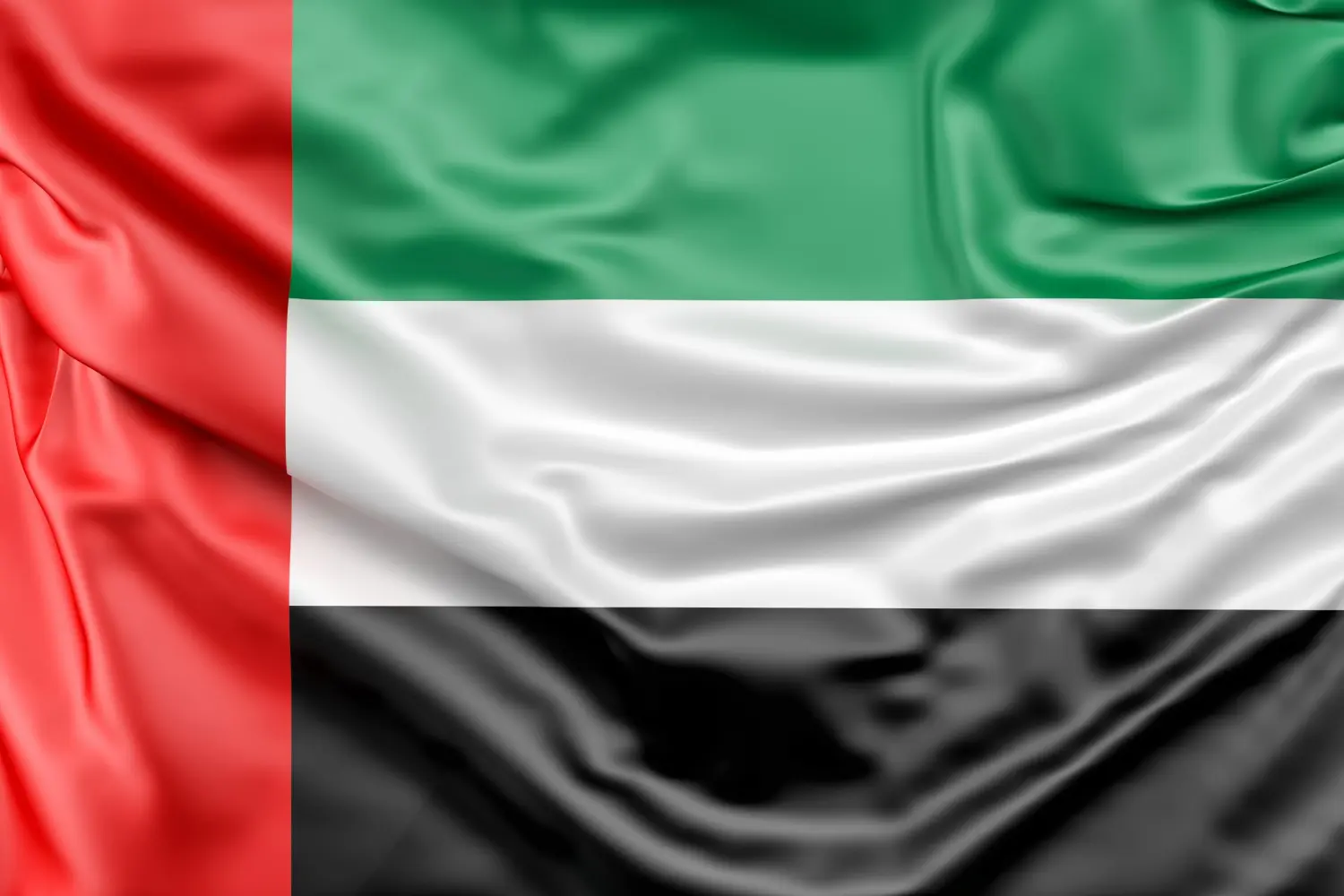 bandeira dos Emirados Arabes Unidos, representando o tradutor arabe para portugues