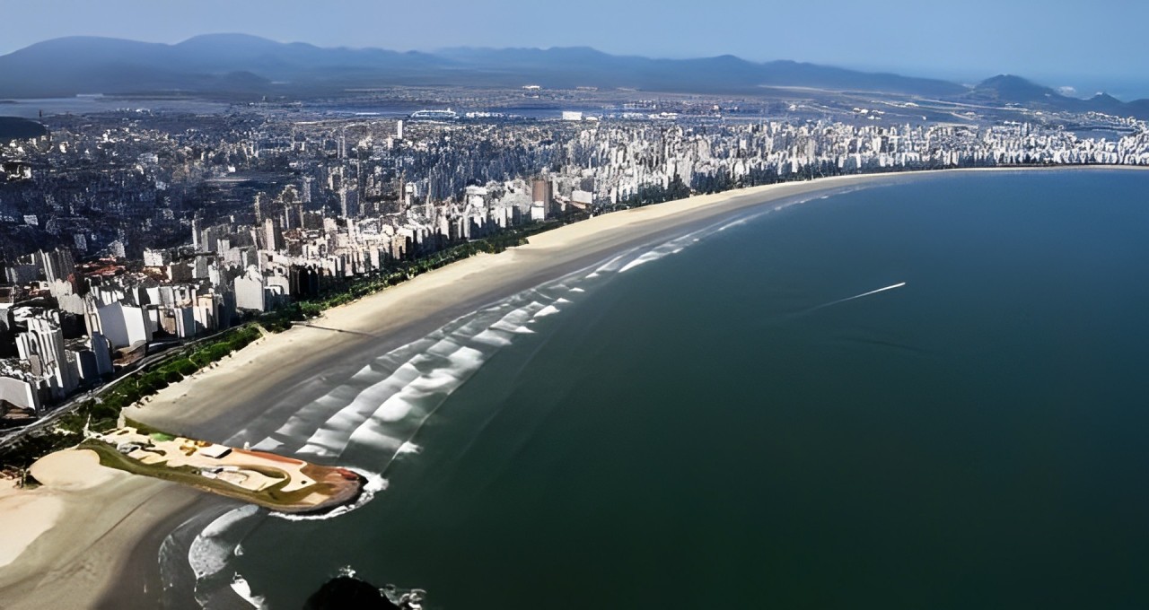 Foto da cidade de Santos, onde tradutor juramentado de Santos pode realizar serviço de tradução juramentada Santos-SP.